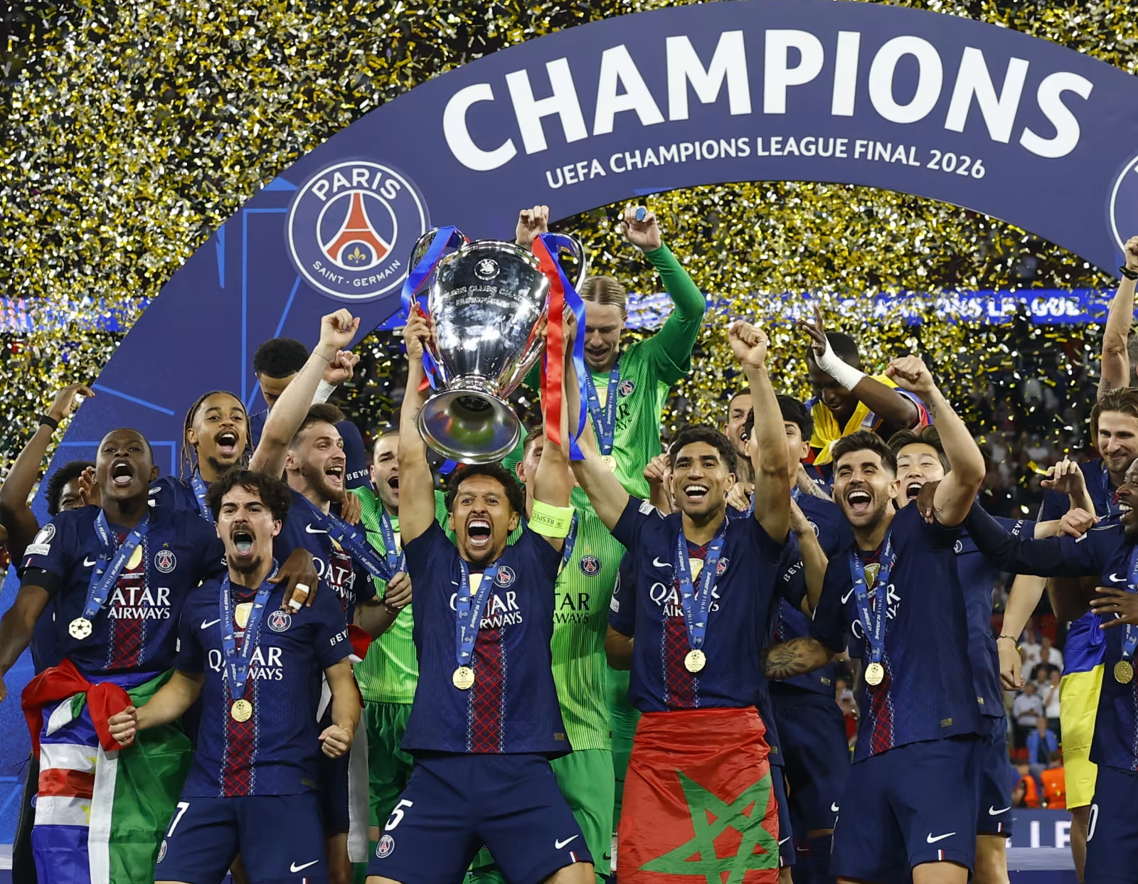 PSG vant straffedrama – 780 pågrepet i Paris